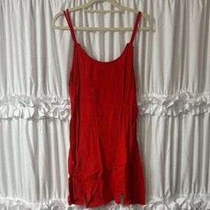 Forever 21 Red Slip Dress